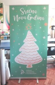 Roll up baneri za 24 sata | Digital Cutting Center Beograd