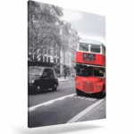 Štampa na platnu-London bus