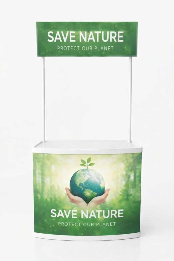 Brendirani promo pult. Digital Czutting Center