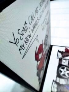 Digitalna tampa na slikarskom platnu | Digital Cutting Center Beograd